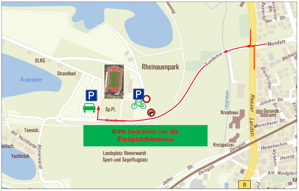 Parkhinweis